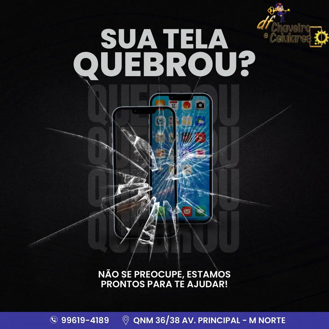 Carimbos personalizados disponíveis na DfChaveiro