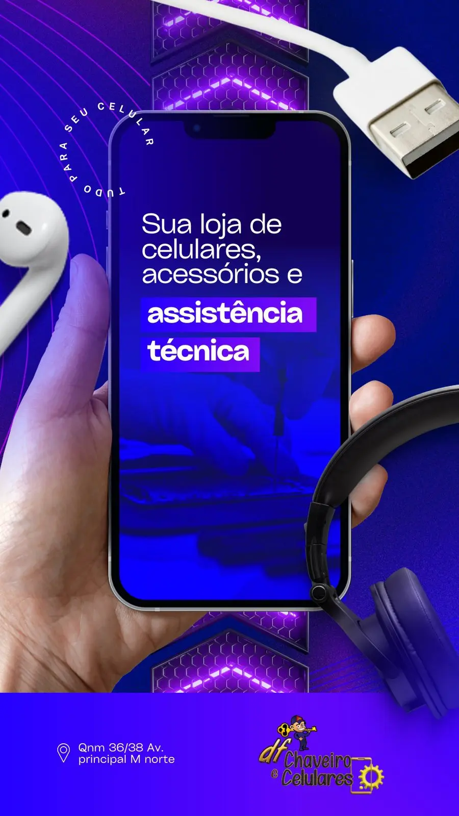 Assistência técnica de celulares em Brasília