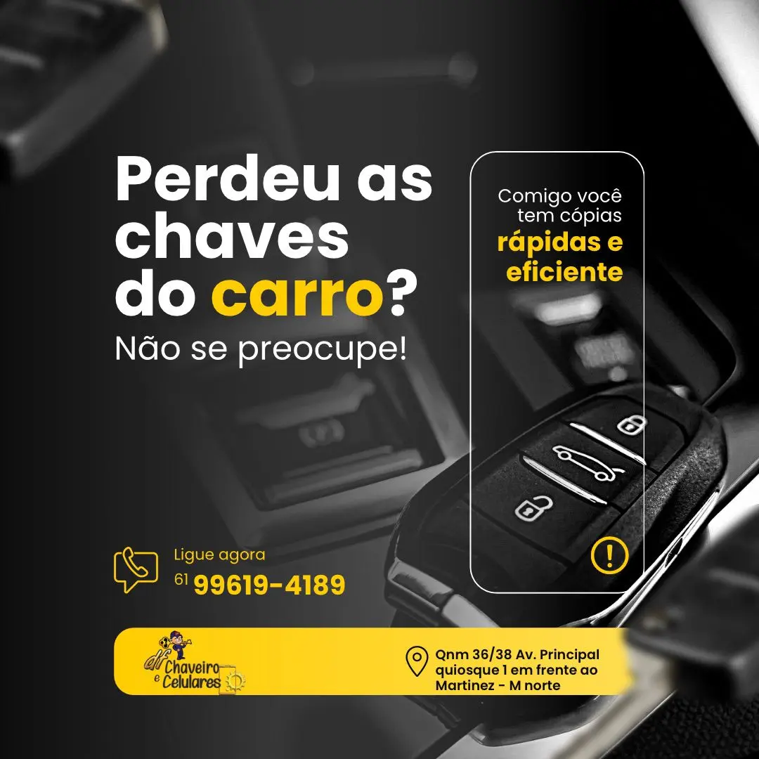 Loja DfChaveiro com tradição e confiança em Brasília